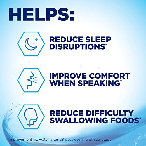 biotène Oral Rinse Mouthwash for Dry Mouth, Breath Freshener and Dry Mouth Treatment, Fresh Mint - 33.8 fl oz - Image 4