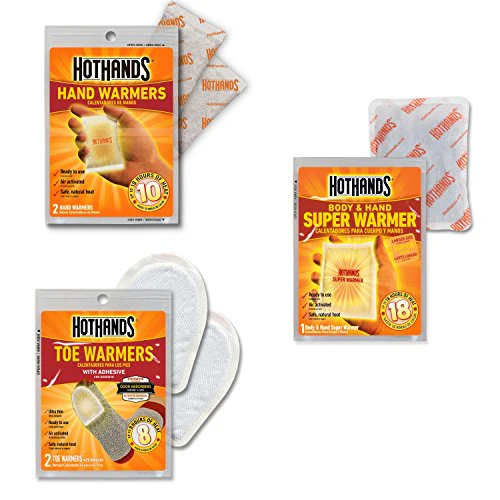 HotHands Toe, Hand, & Body Warmer Variety Pack - Long Lasting Safe Natural Odorless Air Activated Warmers,Beige - Image 10