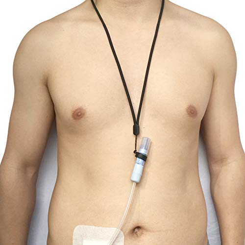 Peritoneal Dialysis Transfer Set Holder Adjustable Length Secure PD Accessories Durable (2PCS Lanyards + 4PCS Silicone Rings) - Image 7