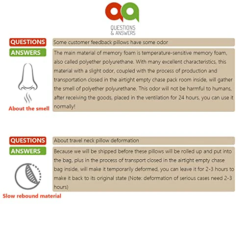 Travel Pillow, Best Memory Foam Neck Pillow and Head Support Soft Pillow with Side Storage Bags, for Sleep Rest, Airplane, Car, Family and Travel Use（Dark Grey） - Image 7